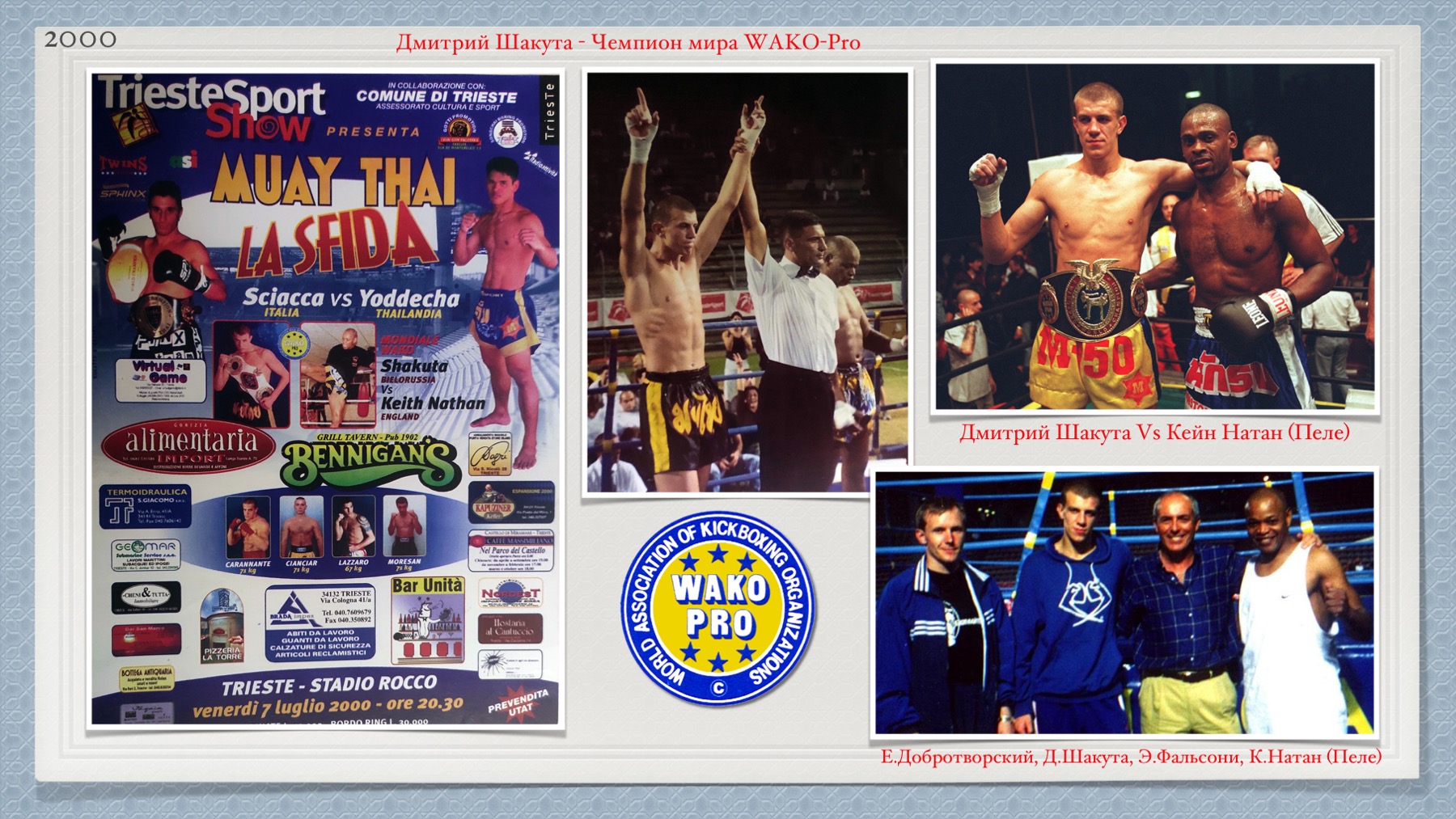 История Kickfighter 2000 – 2002 — архив клуба Kickfighter