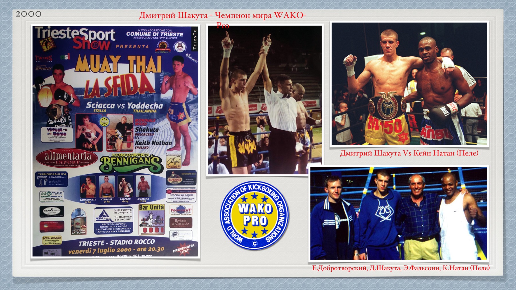 История Kickfighter 2000 – 2002 — архив клуба Kickfighter