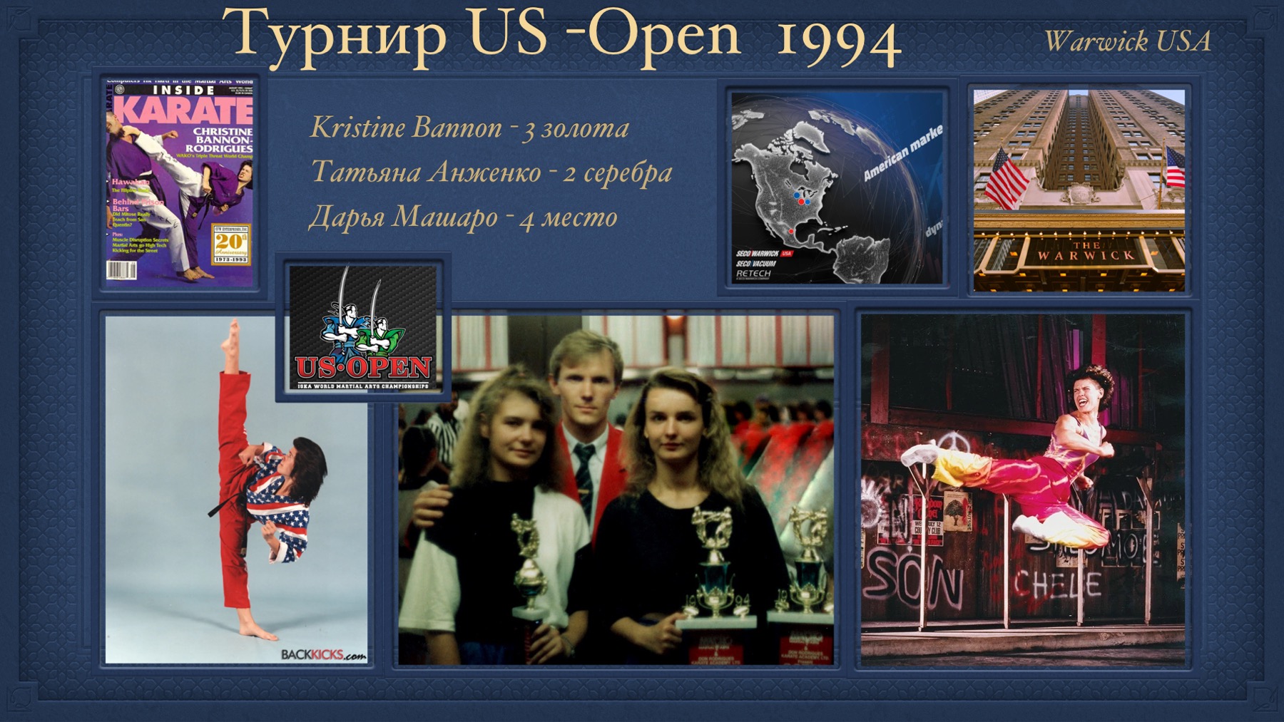 История Kickfighter 1989 – 1994 — архив клуба Kickfighter